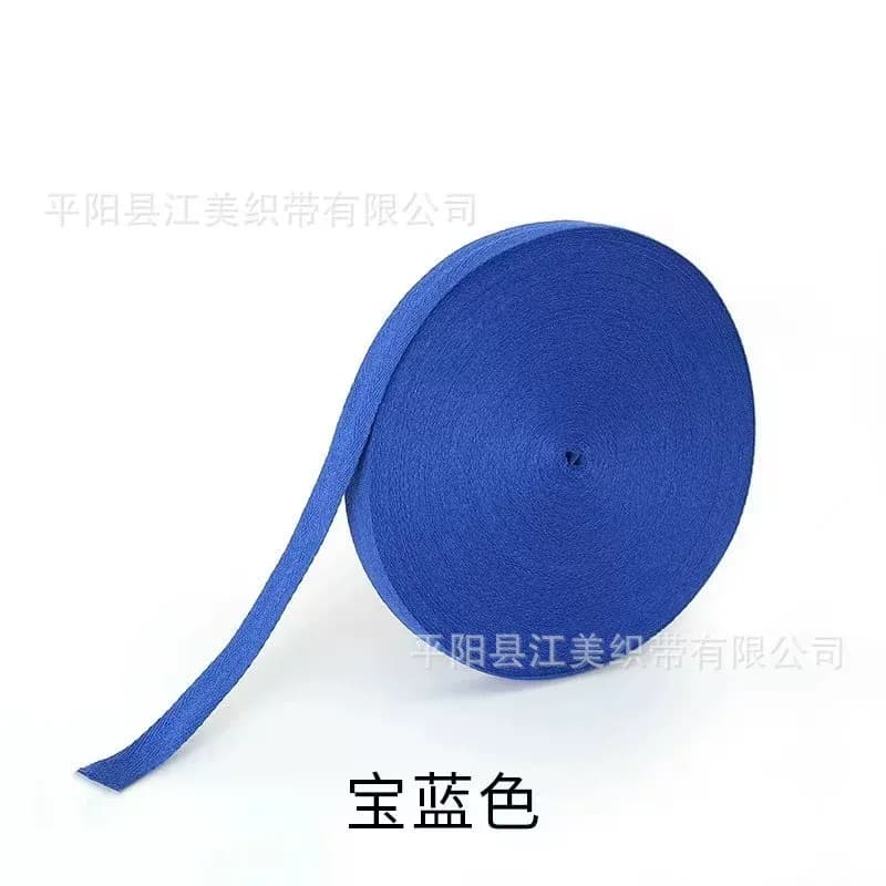 Multi-Color Polyester-Cotton Webbing Strap