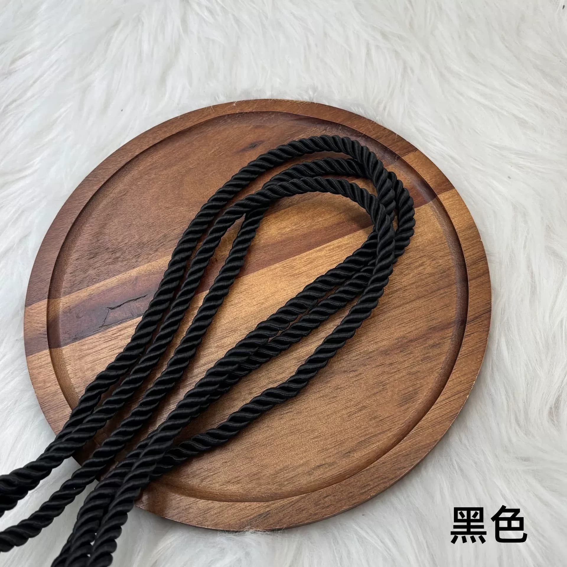 5mm Round Polyester Three-Strand Braided Cord